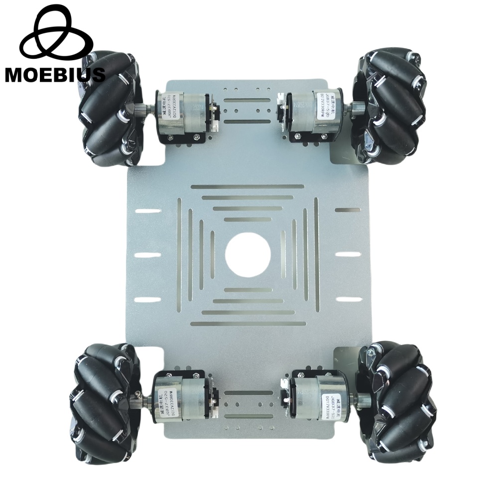 Robot Arm Motor - 25KG Load 4WD Mecanum Wheel Robot