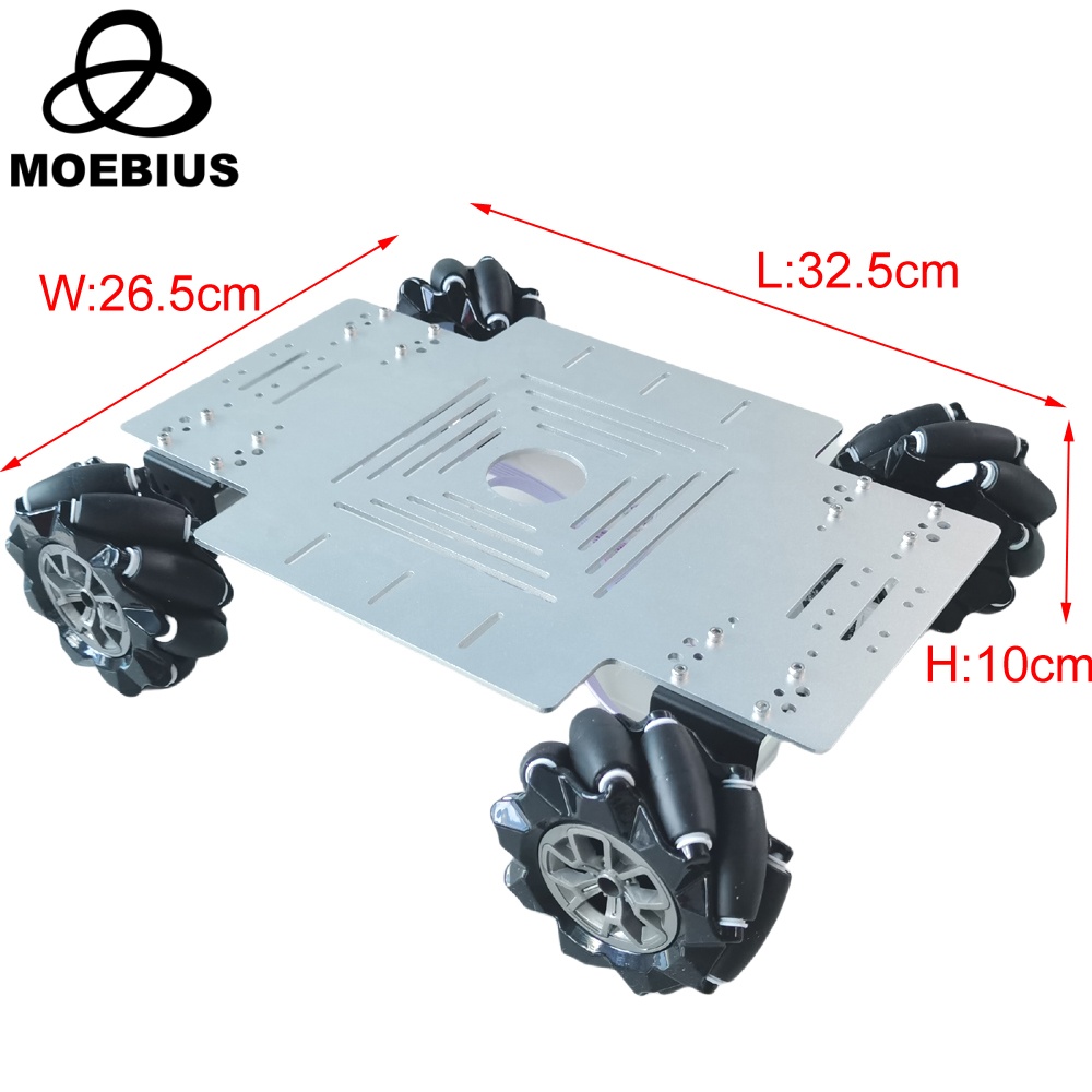 25KG Load 4WD Mecanum Wheel Ro - огляд і ціна Robot Arm Motor