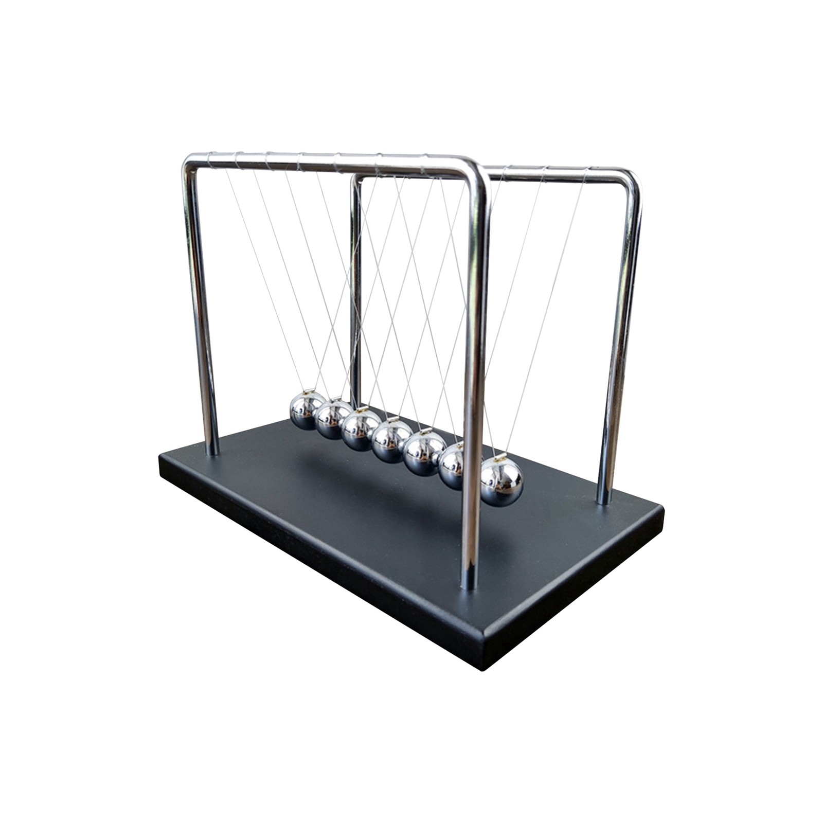 7 Balls Mechanic Curve Newton  - огляд і ціна Newton Cradle Large