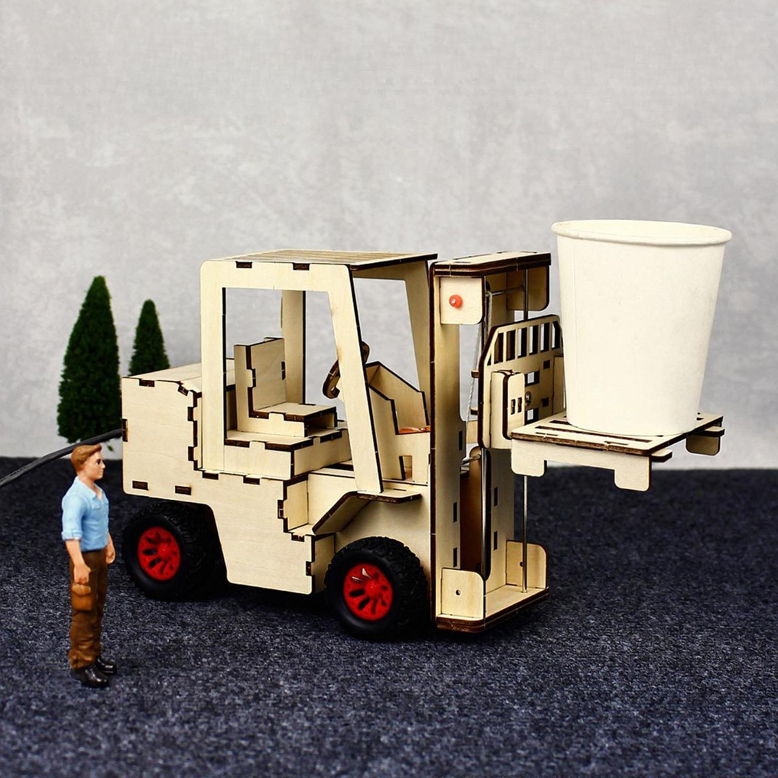 Wood Mechanical Building Toys  - огляд і ціна Science And Invention