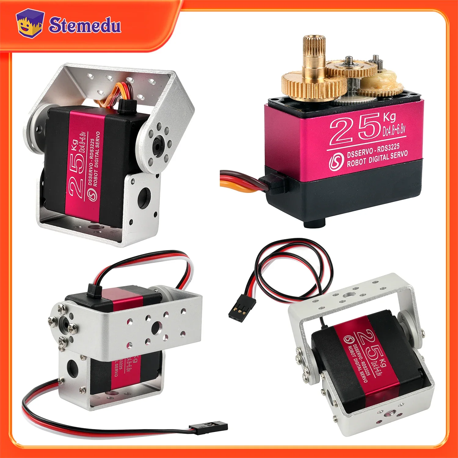 25KG Robot Digital Servo High  - огляд і ціна Robot Arm Motor