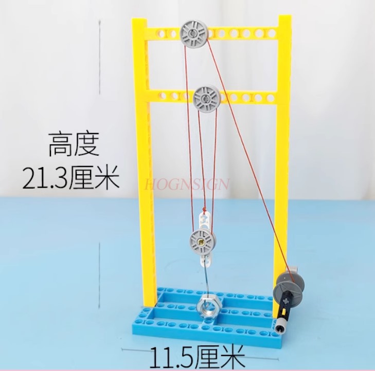 1set Pulley block physical sci - огляд і ціна Science And Invention