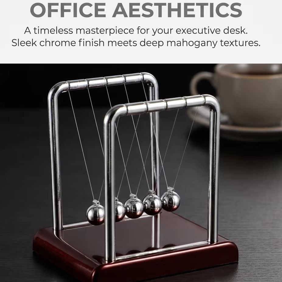Newton Cradle Balance Pendulum - огляд і ціна Newton Cradle Large