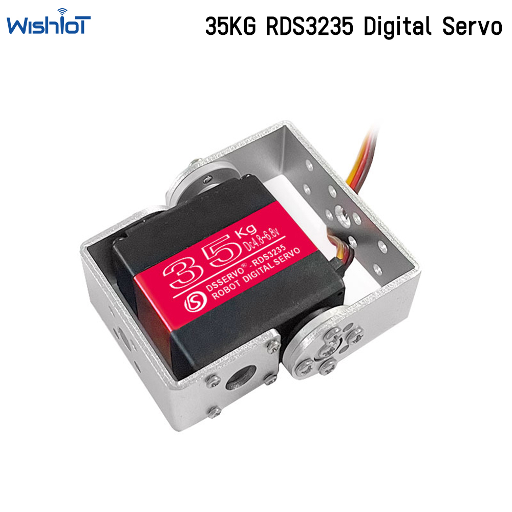 35KG Robot Digital Servo 4.8-6 - огляд і ціна Robot Arm Motor